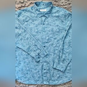 Tommy Bahama Coast Treescape IslandZone® Long-Sleeve Shirt Men's Size 2XL